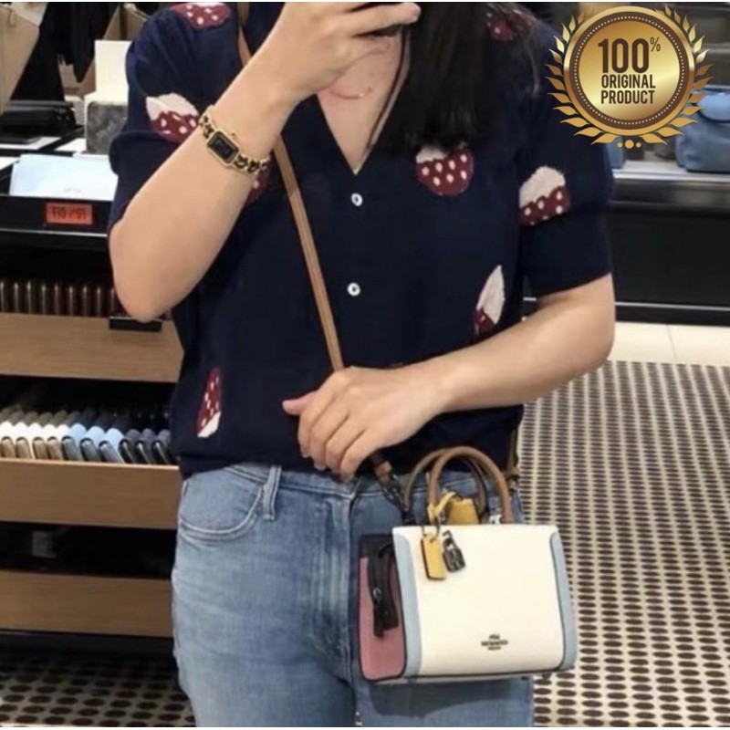 [100% ORIGINAL] CH MICRO ZOE CROSSBODY IN COLORBLOCK CH 1426 ZOE01