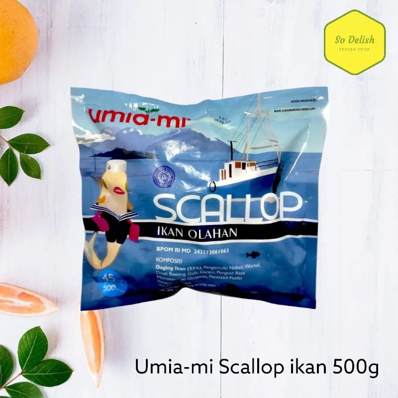 

Scallop Ikan Umi Ami 500g isi 45pcs