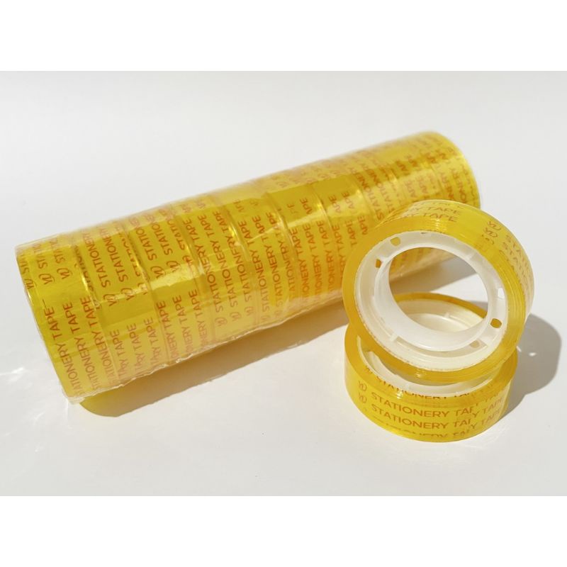 

Solasi Stationary 10 yard (1 pcs) - Solasi Selotip Isolasi Solatip Bening kecil
