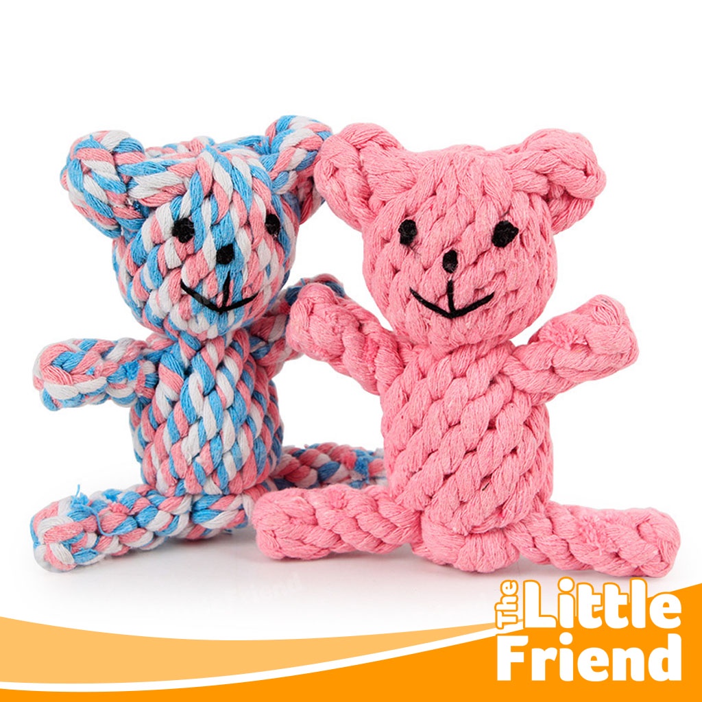 Mainan Gigitan/Kunyah Anjing/Kucing Tali Tambang Bentuk Jerapah Lucu Dog Cat Toy