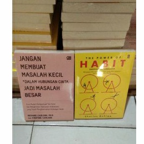 

Sepaket 2 Buku masalah kecil jadi masalah besar - the power of habit