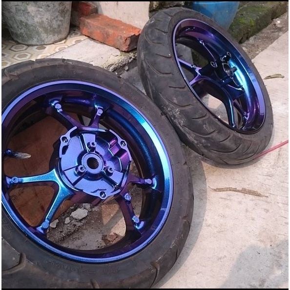 cat bunglon untuk velg motor Limited