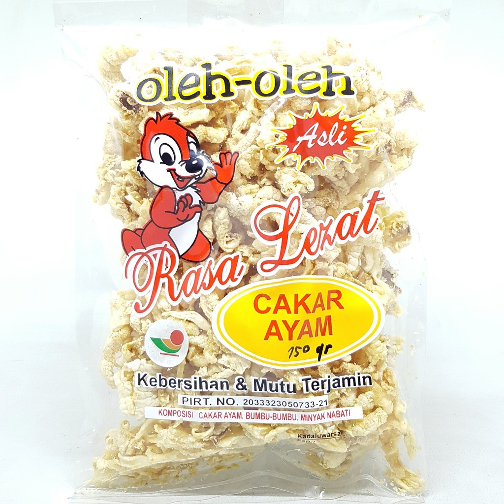 

RASA LEZAT CAKAR AYAM 215gr | KERIPIK KRIPIK CEKER KAMPUNG CRISPY ASIN