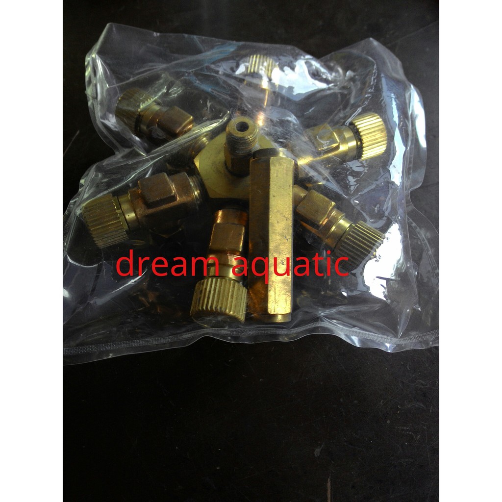 BARU SPLITER CO2 6 WAY METAL ISTA