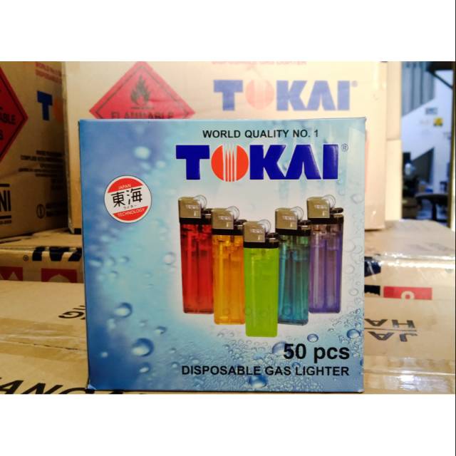 Korek gas TOKAI ISI 50 PCS