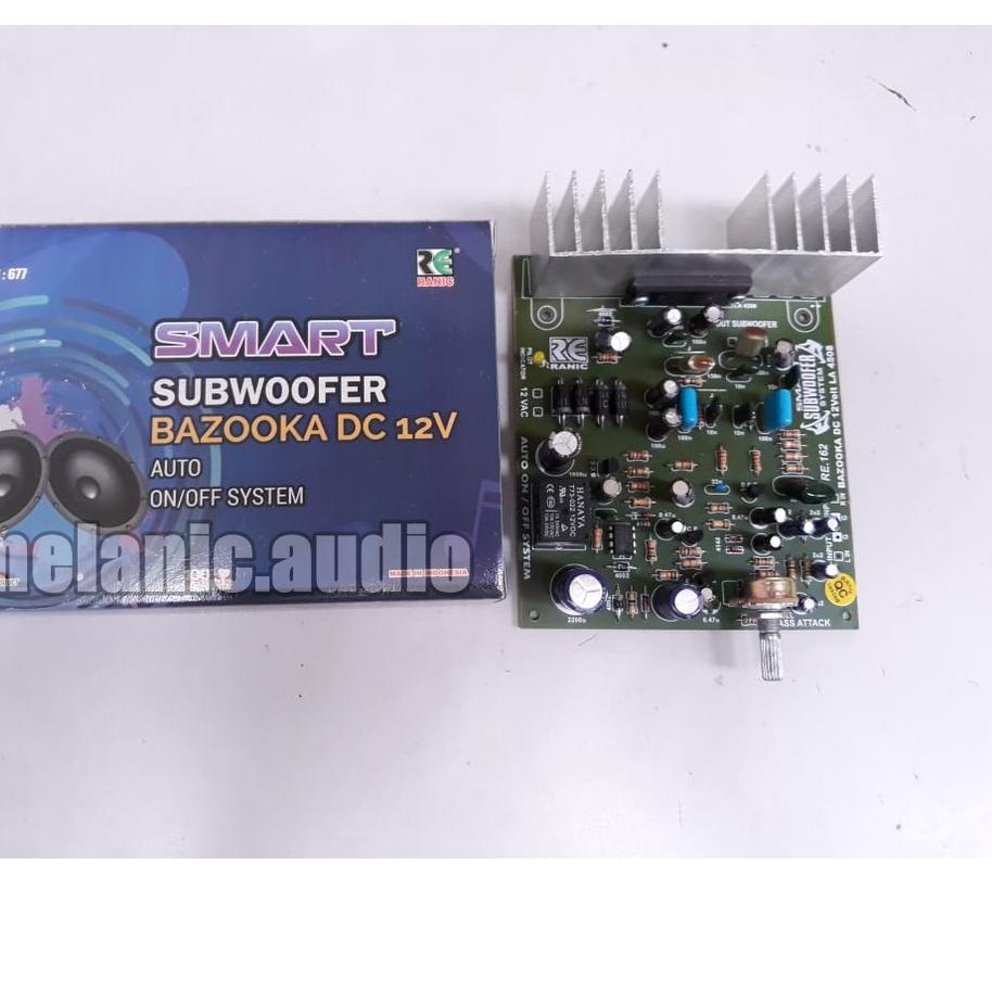 ➴ kit aktif subwoofer smart BAZOOKA ♬