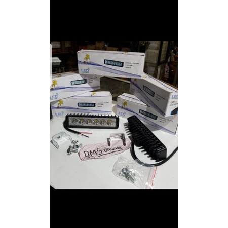Led Sorot 6 Mata Lampu Tembak 6 Mata Motor