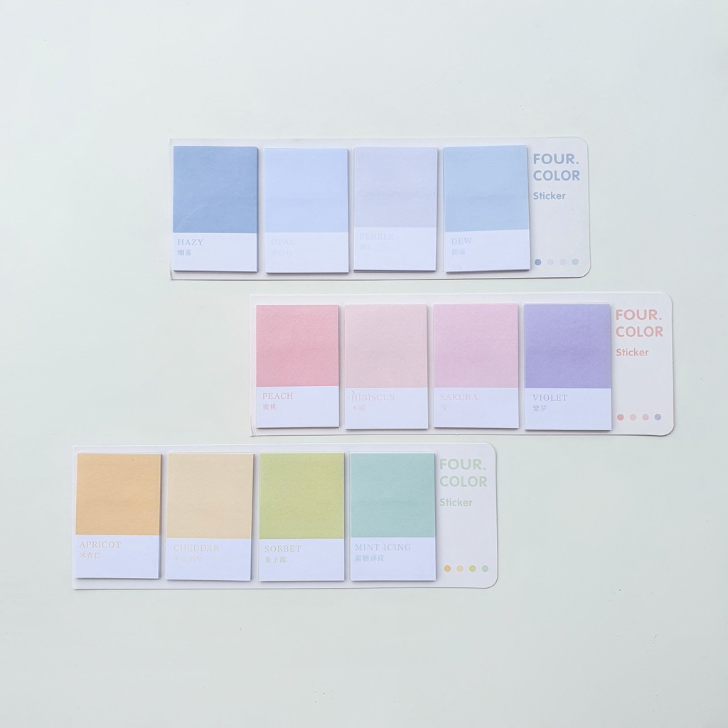 

Sticky Notes Pantone Color / Memo Pad Warna Pastel