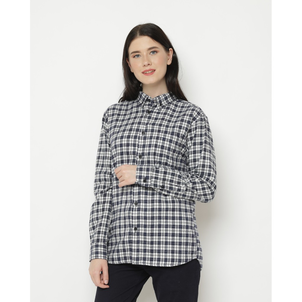 

Erigo Flannel Hades White Navy