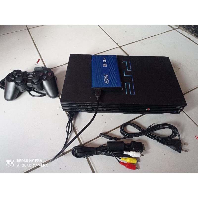 Konsol Game Hardisk Eksternal untuk PS2 Berisi Koleksi Game Siap Main