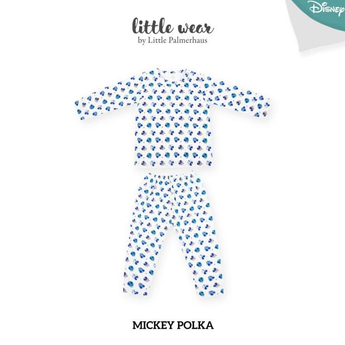 Jual Palmerhaus Little Wear Long Sleeve Shoulder Button Size 1-2 Years -  Mickey Polka Terlaris Indonesia|Shopee Indonesia