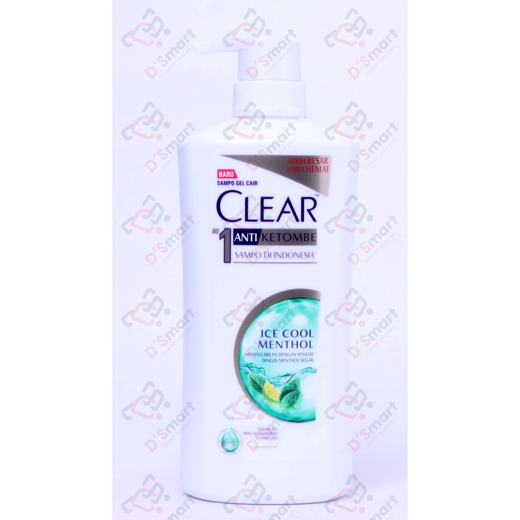 Clear Menthol Shampoo 660ml