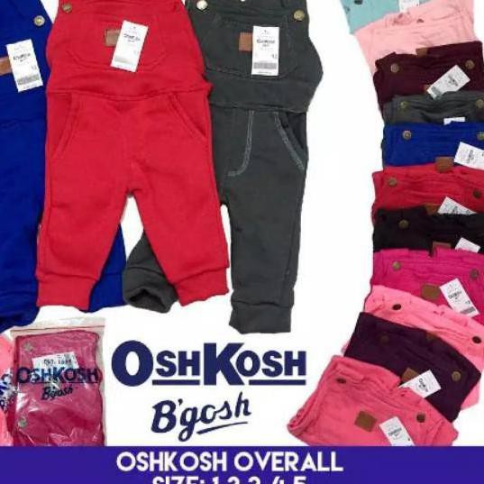 *Bisa Grosir/ecer* Baju Anak Overall Oshkosh Panjang / Jumpsuit Anak / Overall Baju Kodok / Pabrik B