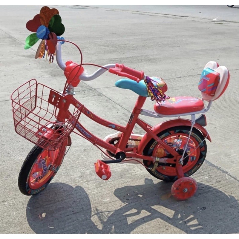 Sepeda Mini Anak Cewek Emerson Beauty 12 dan 16 inch BMX perempuan 3 - 8 tahun COD Kredit cicilan ok-6