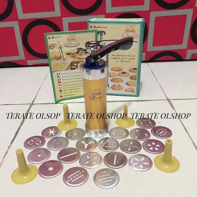 PERALATAN BAKING CETAKAN AKAR KELAPA/SEMPRIT/BISKUIT 1SET PERLENGKAPAN DAPUR