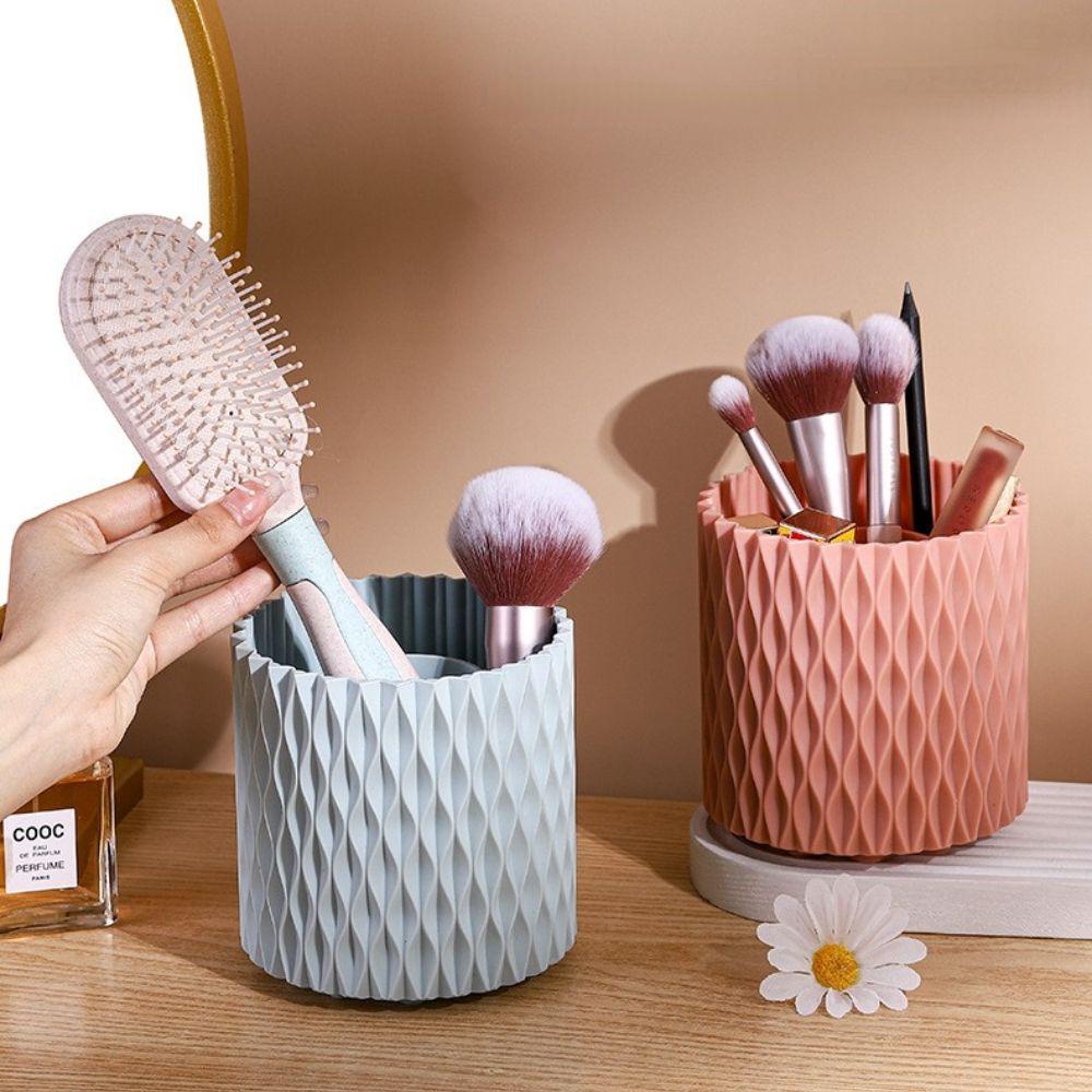 Agustinina Tempat Kuas Makeup Tahan Air Tahan Lama Lip Gloss Maskara Lipstik Pen Organizer Brush Organizer