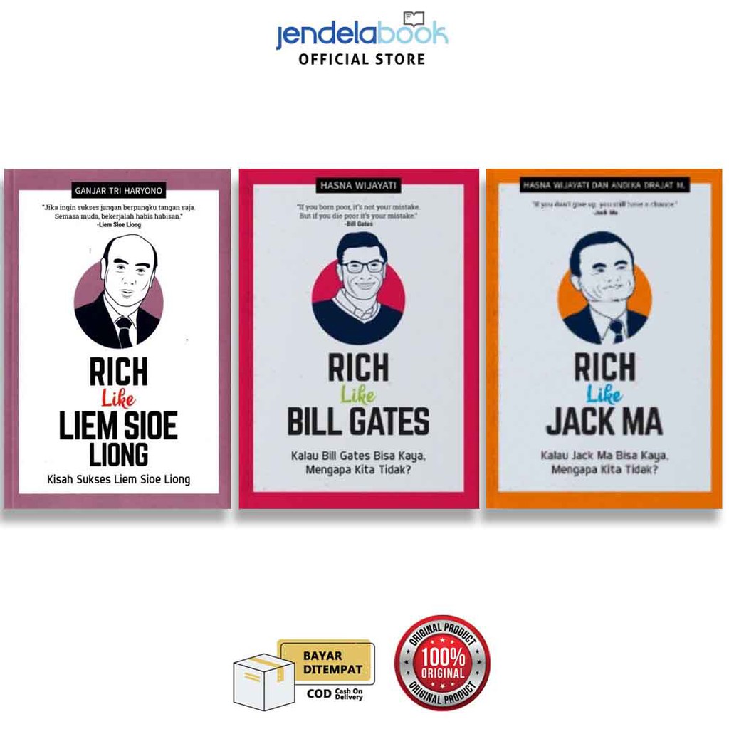 Rich Like Liem Sioe Liong Kisah Sukses Liem Sioe Liong, Rich Like Bill Gates