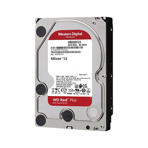 WD RED PLUS 3.5&quot; 8TB RESMI - NAS HD HDD HARDISK HARDDISK INTERNAL PC