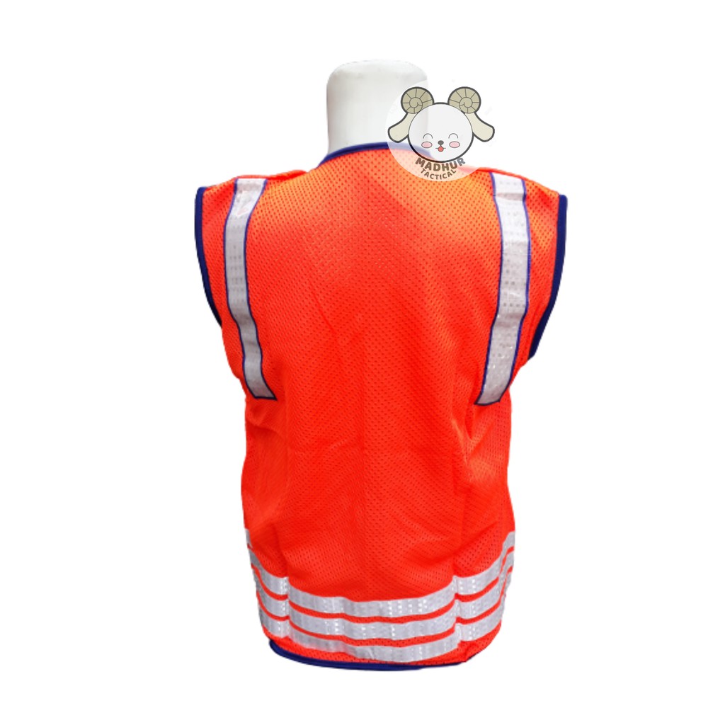 Rompi Safety Orange Rompi Proyek Touring