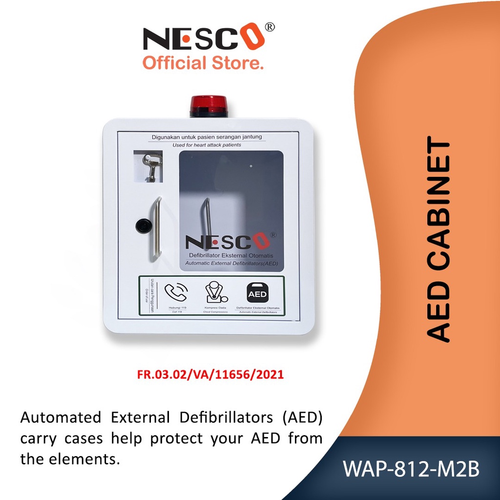 AED Cabinet WAP-812-M2B