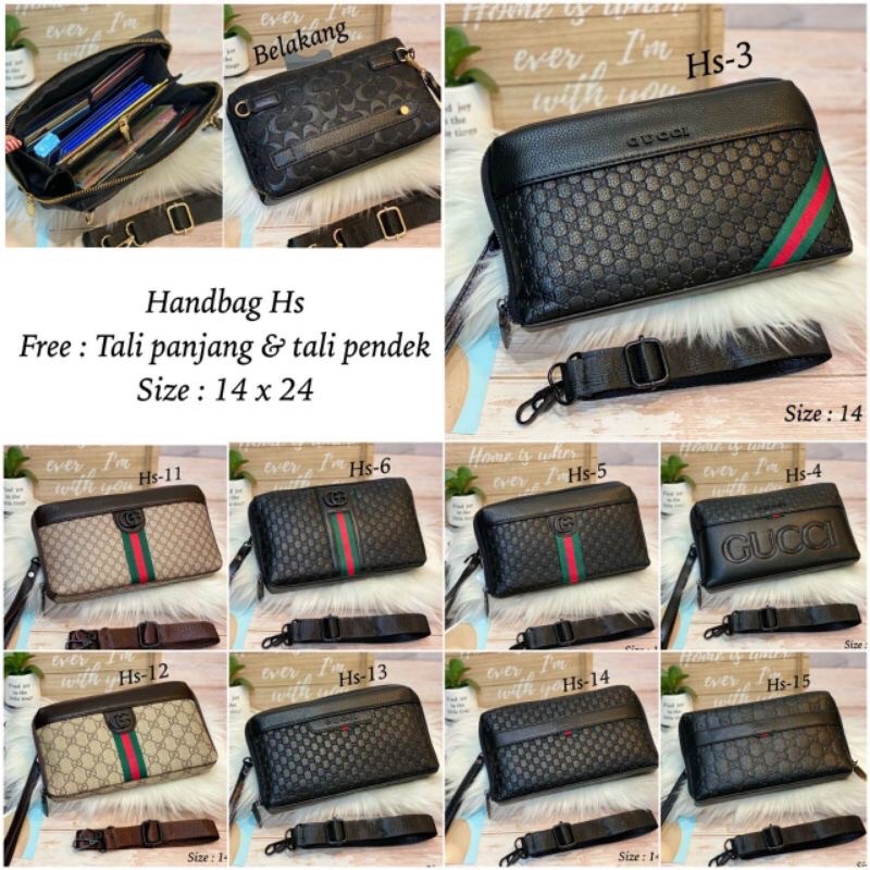 Clutch premium/ clutch import cewek cowok/ new clutch/ tas slempang/ slempang import/ dompet besar