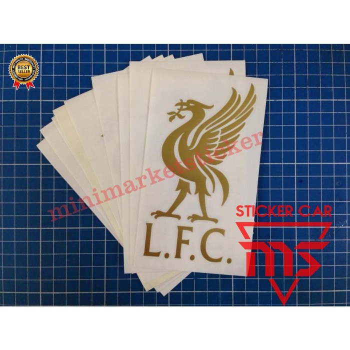 stiker liverpool sticker logo bola liverpool fc