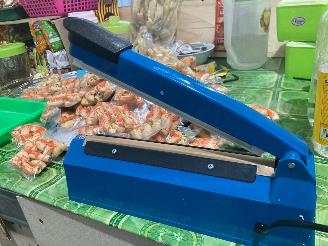 Sealer Listrik Impulse Alat Press Las Plastik Kemasan Perekat Plastik