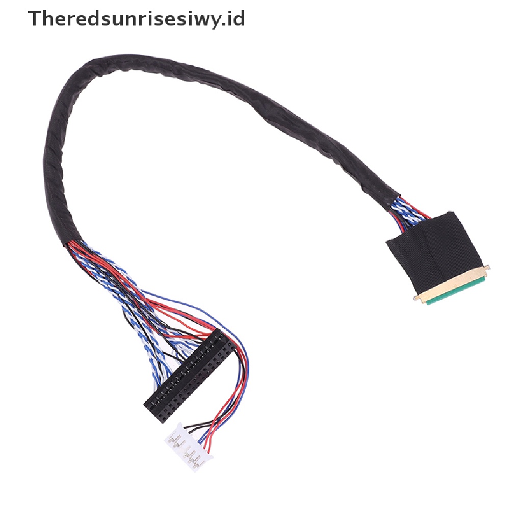 (Theredsunrisesiwy.Id) I-Pex 20453-040t-11 Kabel Lvds 40pin 2ch 6bit Untuk Panel Lcd Led 10.1-18.4 &quot;