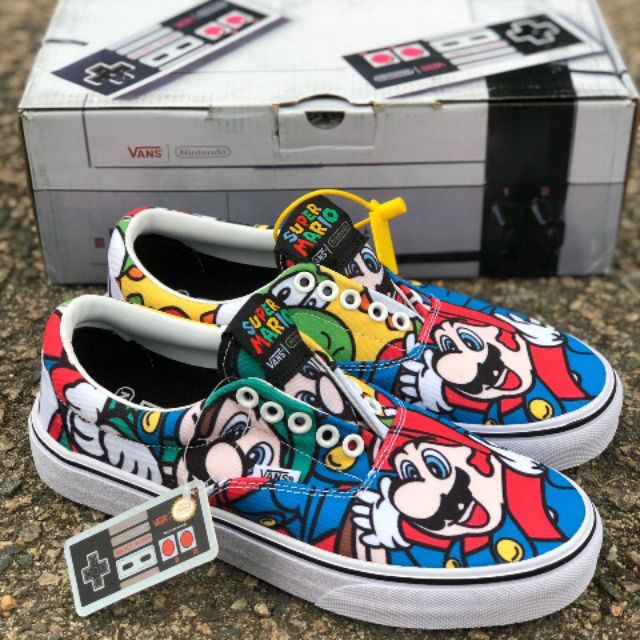 vans mario sneakers
