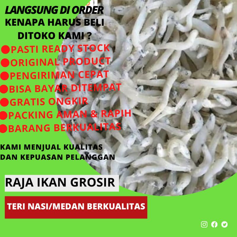 

TERI NASI/MEDAN 250 GRAM MURAH BERKUALITAS