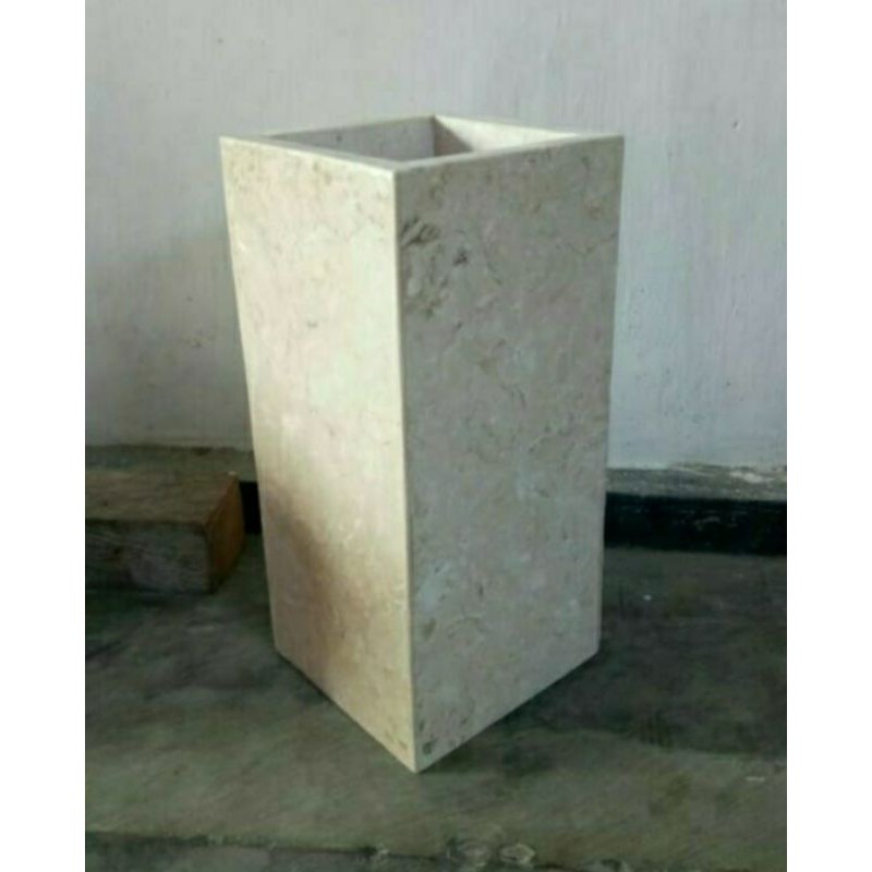 Pot Batu Marmer Alam