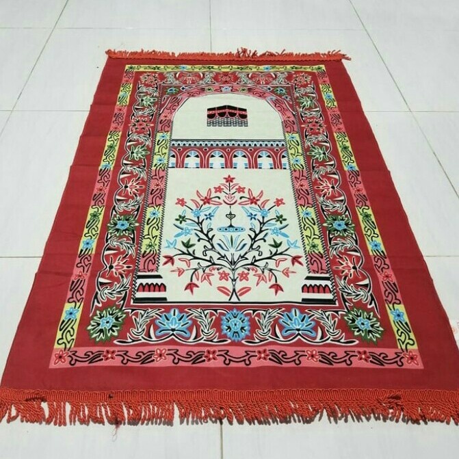 sajadah traveling turki•merah sajadah murah