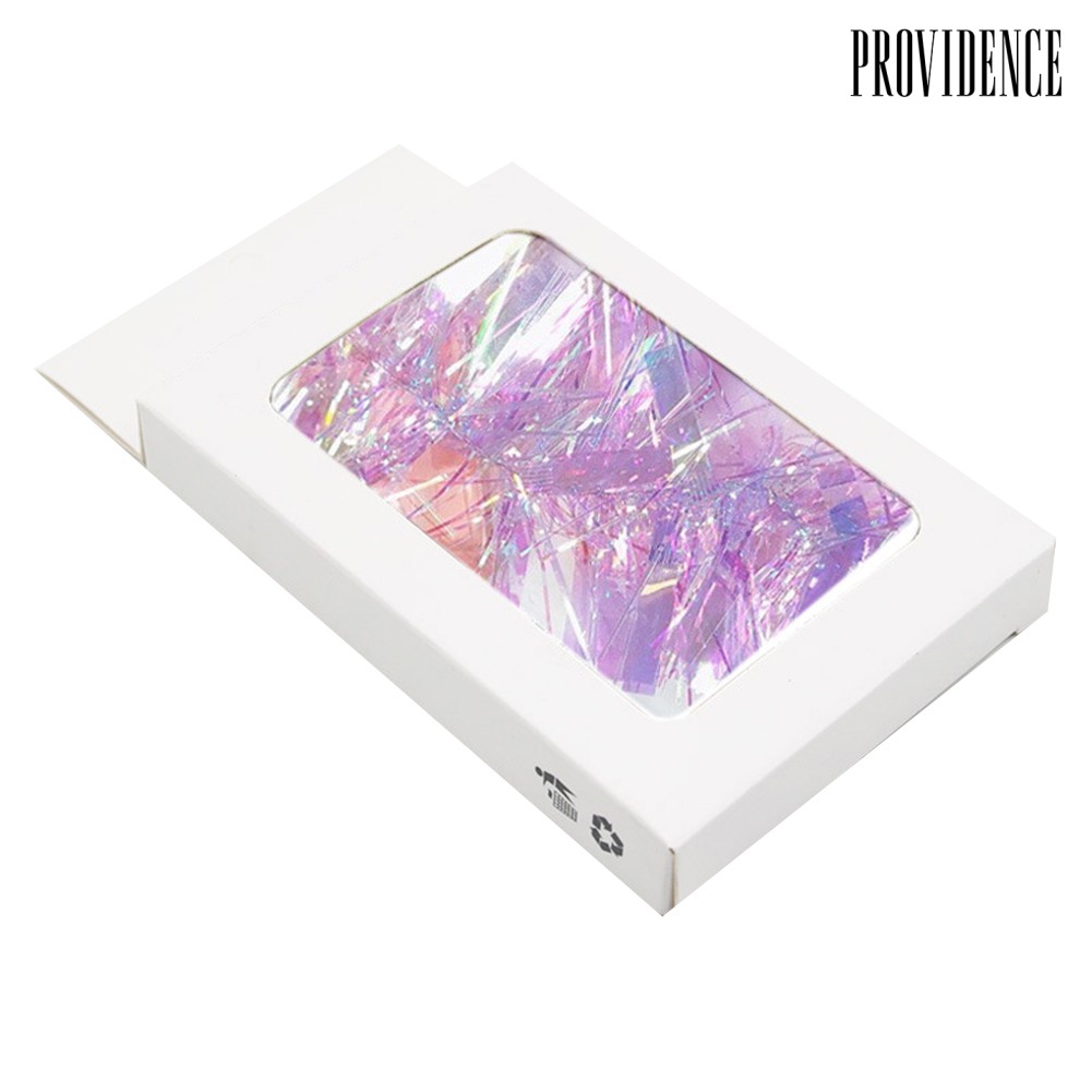 Providence Stiker Kuku Foil Holografik Untuk Dekorasi Manicurenail Art