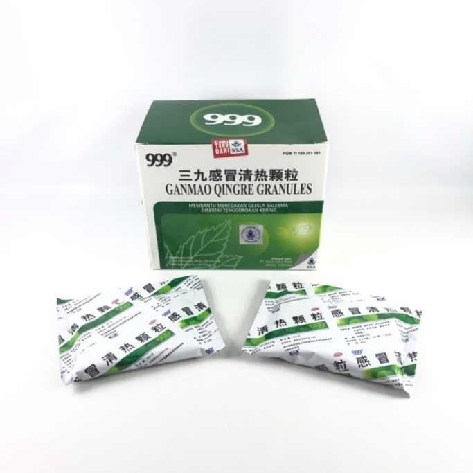 

promo 999 Ganmao Qingre Granules - Obat Demam, Flu, Pilek, Meriang