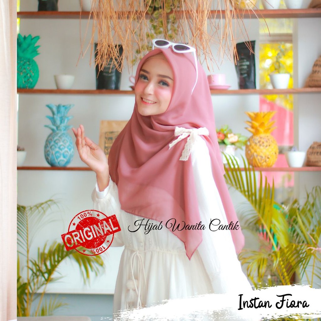 Hijabwanitacantik - Hijab Instan Fiora | Hijab Instan | Jilbab Instan Voal-4