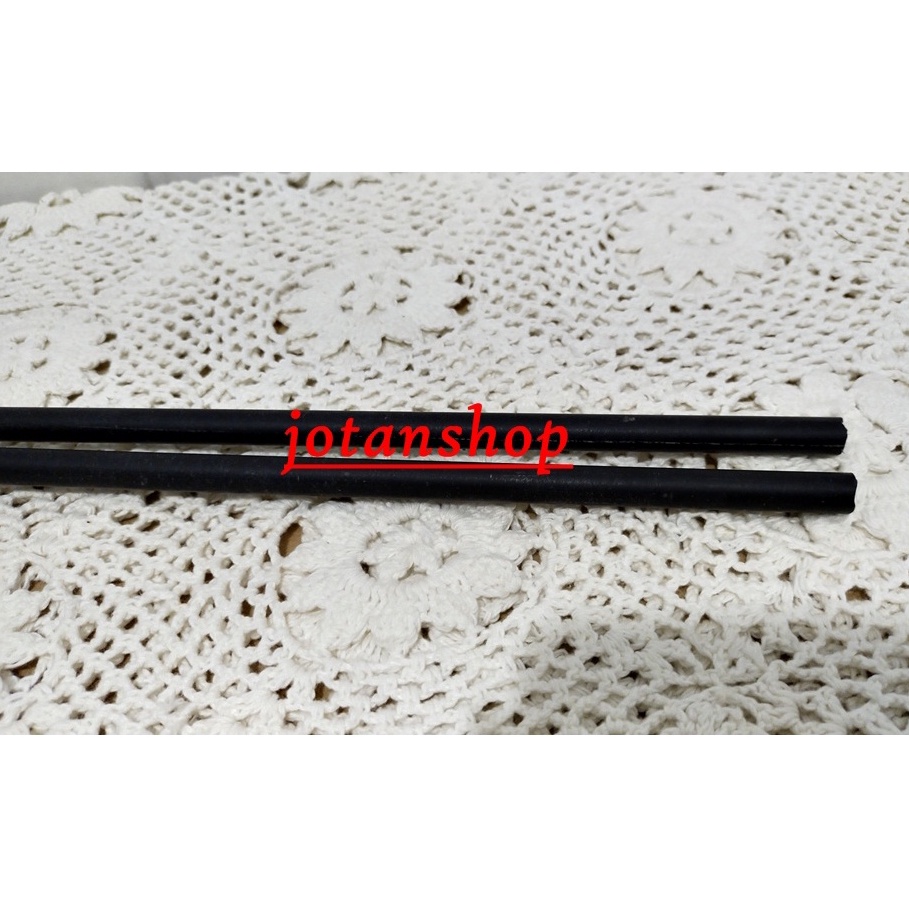 PIPA PVC 8MM HITAM KECIL POMPA FILTER FILTRASI AQUARIUM AQUASCAPE 7/9MM