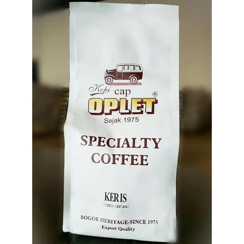 

KOPI OPLET SPECIALTY COFFEE - KERIS BLEND (GAYO & E. JAVA) - 250GR KODE 659