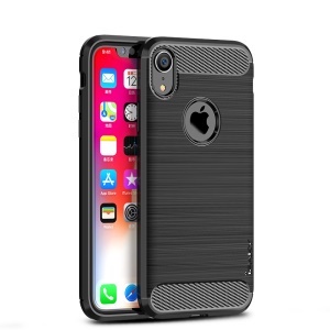 CASE SLIM FIT CARBON IPAKY IPHONE XR SOFTCASE - FA