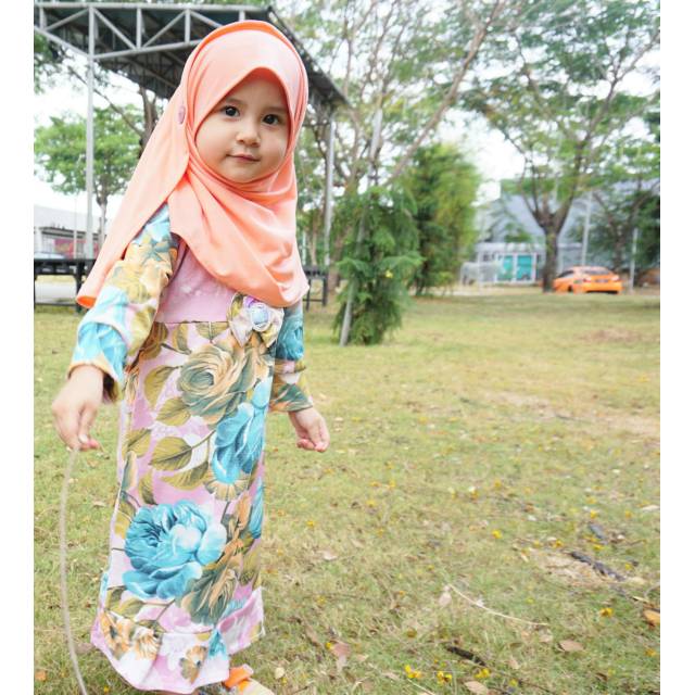 GAMIS ANAK WAFFEL KAOS