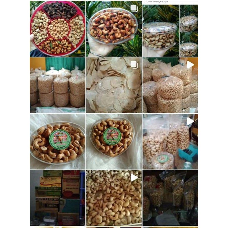 

Kacang mede wonogiri