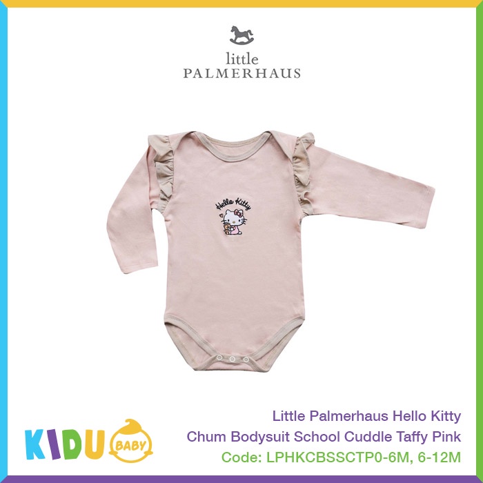 Little Palmerhaus Hello Kitty Chum Bodysuit Baju Bayi Anak Perempuan Kidu Baby