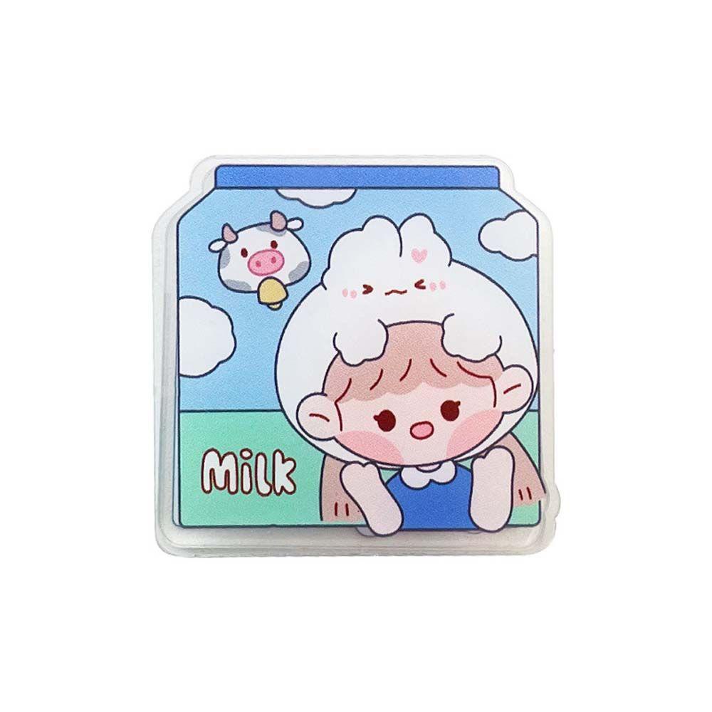 Mxbeauty Memo Klip Kawaii Magazine Penjepit Kertas Tetap Klip Tagihan Alat Tulis Siswa Folder Square Clips