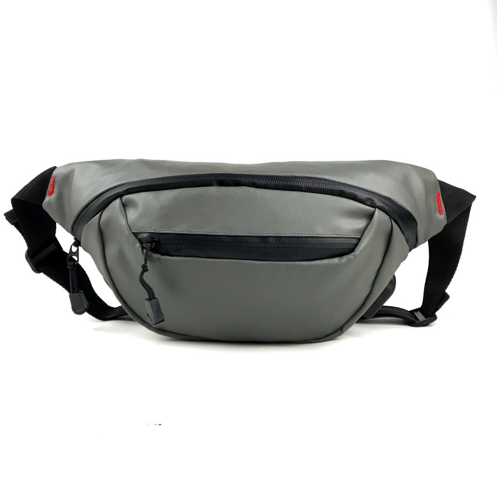 Waist Bag USB Waterproof Keren Premium Murah Berkualitas - Burial Shop