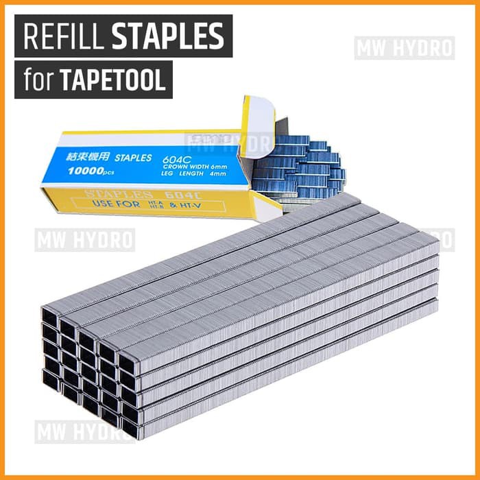 

Staples Tapetool Refill Isi Ulang Pengikat Batang Ranting Lanjaran Tanaman ALT-104