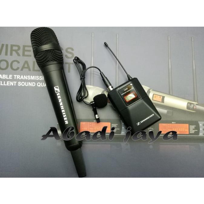 Mic Wireless Sennheiser Skm 9000 2bh Pegang Clipon Sennheiser Skm9000