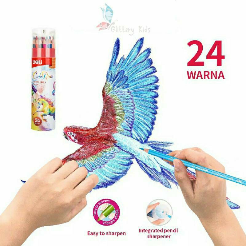 

GKT004 - Coloring Pencil Pensil - Warna 24 Warna
