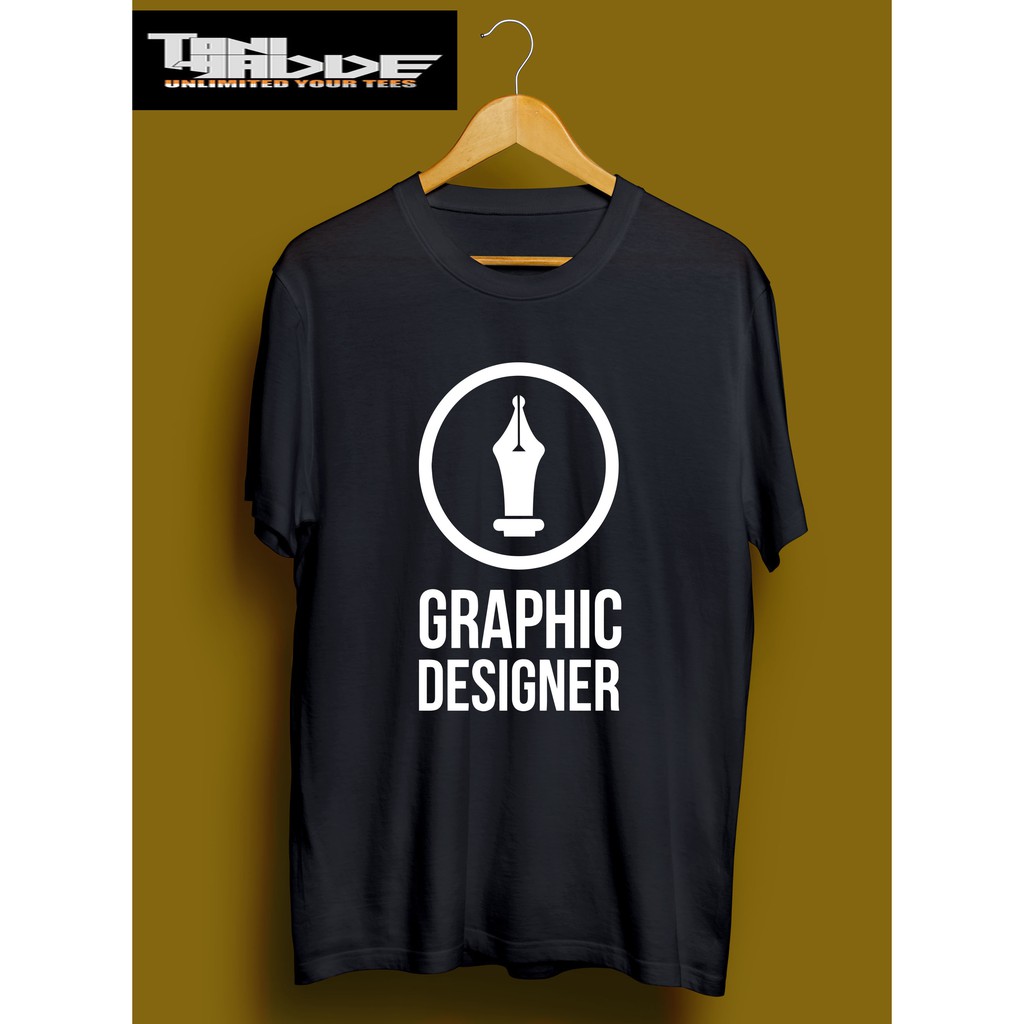 Baju Graphic Designer. Kaos Combed. Kaos Distro Keren