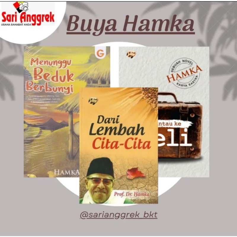 Jual BUKU NOVEL MERANTAU KE DELI, NOVEL DARI LEMBAH CITA-CITA (BUYA ...