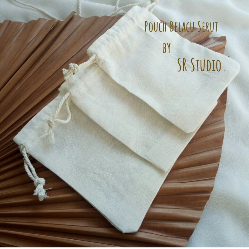 pouch belacu custom berbagai ukuran (minimal order 20)