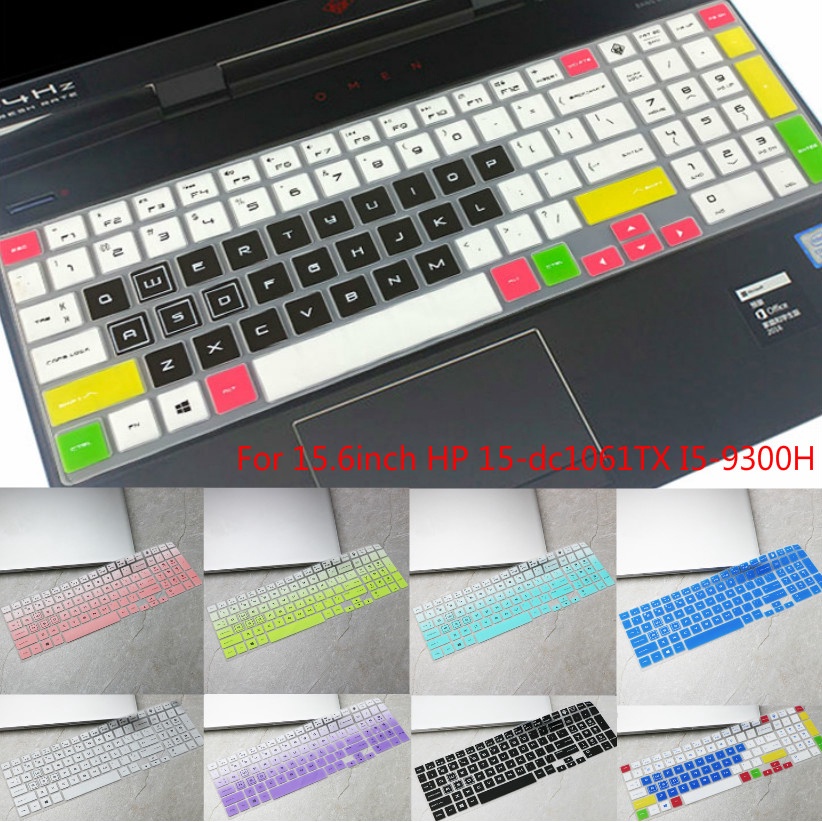 For 15.6inch HP 15-dc1061TX I5-9300H Soft Ultra-thin Silicone Laptop Keyboard Cover Protector